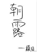 朝露是什么季节