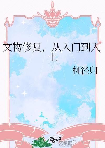 文物修复从入门到入土txt